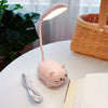 Cat LED night light - USB adjustable, kid-friendly