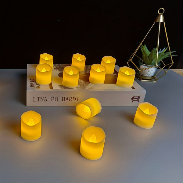 LED candle lights - Luci decorative notturne per feste