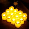 LED candle lights - Luci decorative notturne per feste