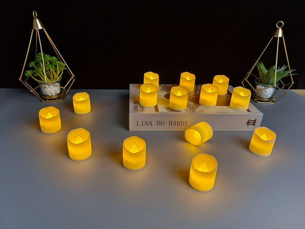 LED candle lights - Luci decorative notturne per feste