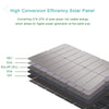 ASUNERGE 100–600 W Pannello Solare Monocristallino Flessibile – Impermeabile, Potenza Pieghevole per Camper & Barca