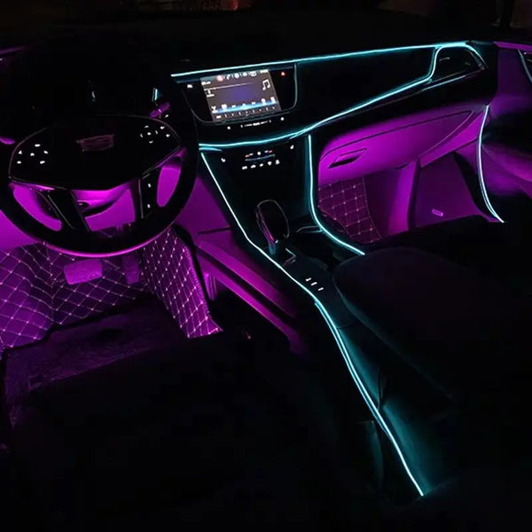 LED cold light strip - 5m car interior ambient lighting