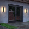 LED lámpara de pared exterior, impermeable, lámpara de jardín IP65