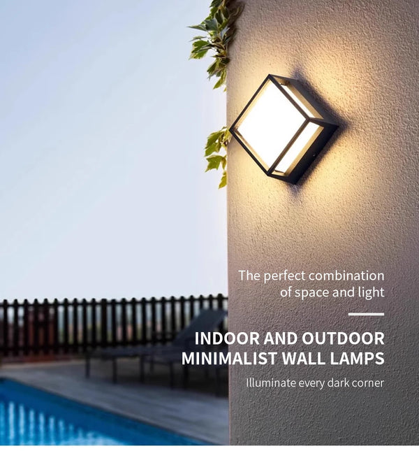Outdoor LED light - waterproof, motion sensor, wall mountable