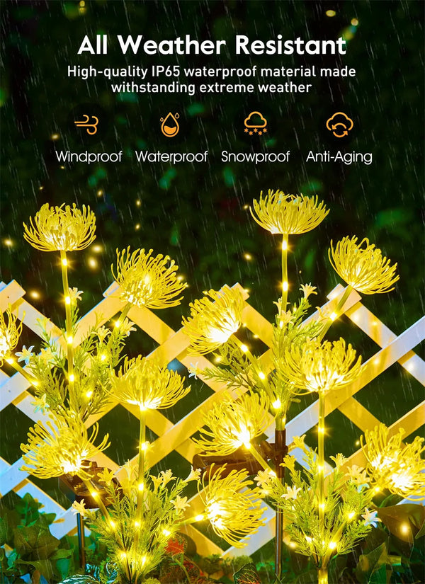 Lampes de jardin LED solaires : étanches, lampes décoratives pour aménagement paysager