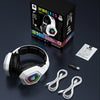 Wireless gaming headset RGB light for PS4 PC laptop