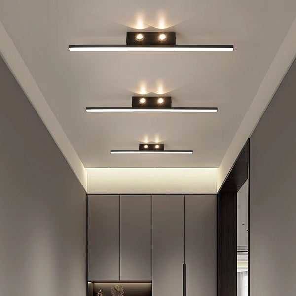 LED plafonnier - 3 couleurs, design moderne pour une utilisation polyvalente