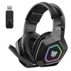 Wireless gaming headset RGB light for PS4 PC laptop