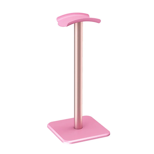 RGB gaming headset stand - aluminum, desktop-friendly