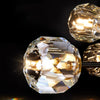Crystal chandelier pendant lights - luxury home decor, indoor lighting