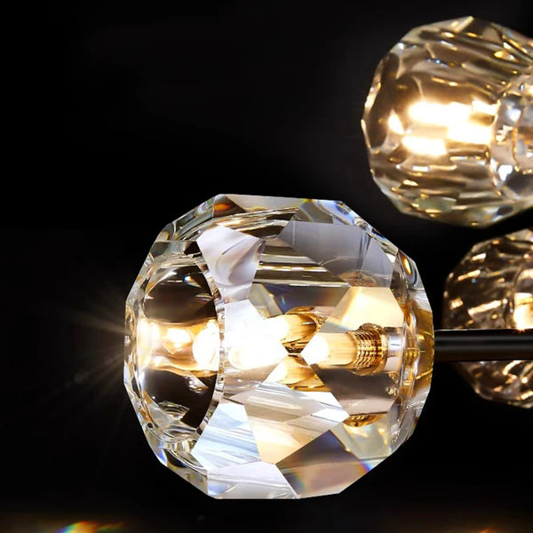 Crystal chandelier pendant lights - luxury home decor, indoor lighting