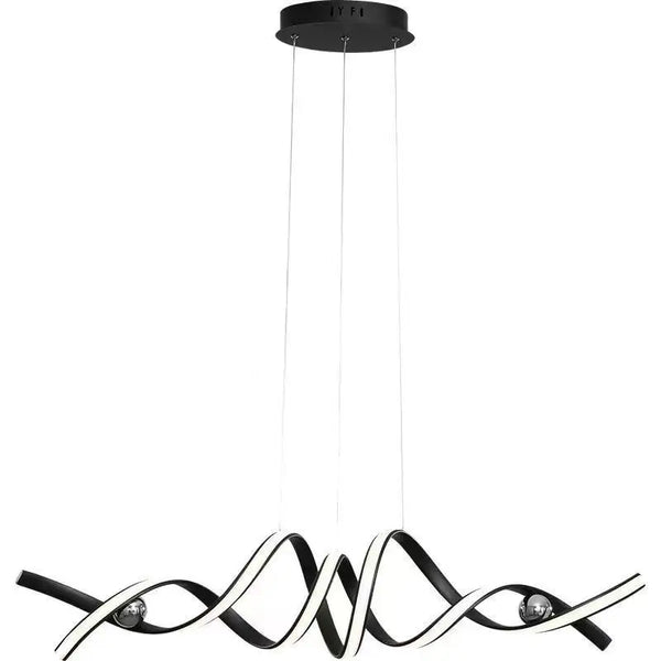 LED pendant light - moderno, lampadario a sospensione lungo