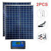 500 W/1000 W Kit Solare Completo 12 V Policristallino – Portatile, Soluzione di Alimentazione Ricaricabile