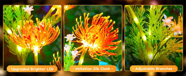 Lampes de jardin LED solaires : étanches, lampes décoratives pour aménagement paysager