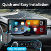 AutoSync – Universal portable wireless CarPlay & Android auto touchscreen