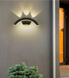 Waterproof outdoor wall light for garden, IP66 LED sconce