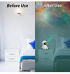 LED kids projector night light: astronaut galaxy design