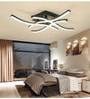 LED ceiling light 28W - curved panel for stylish living
