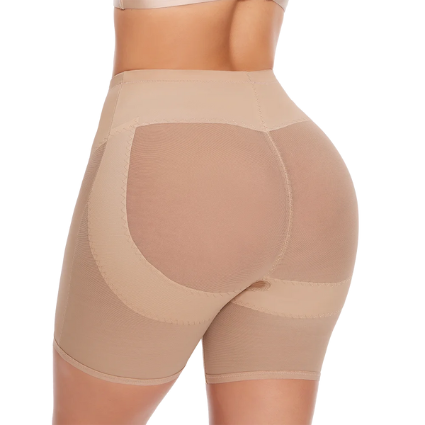 High-waist breathable butt-lifting shaping shorts