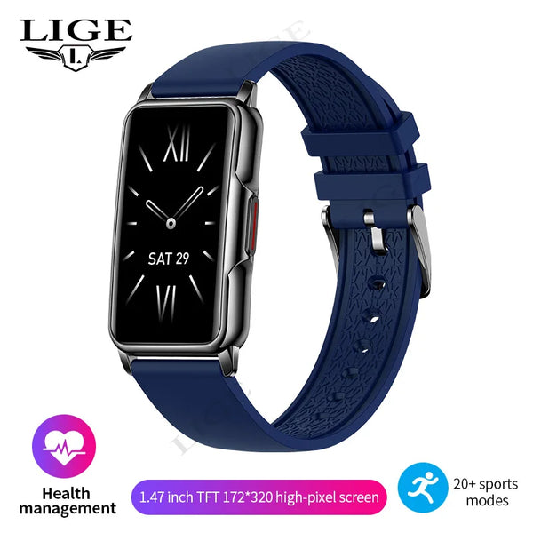LEDmePlay Connect - Smartwatch for Android/iOS: waterproof, heart rate tracker