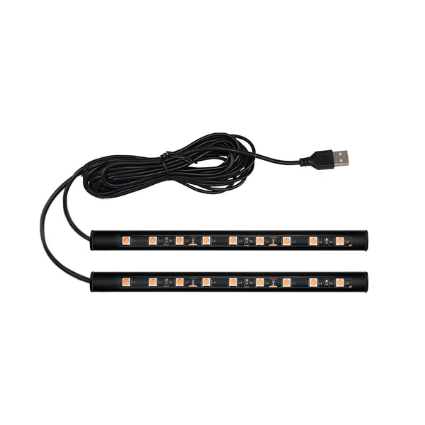 LED luce per piedi auto - USB, atmosfera neon