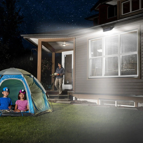 Solar LED garden light: waterproof, motion sensor