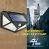 Solar LED garden light: waterproof, motion sensor