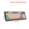 RGB gaming keyboard and mouse kit, wired/wireless, backlit