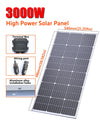 3000 W Pannello solare monocristallino ad alta efficienza – Power bank resistente e impermeabile