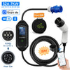 AFEEV 7 kW Smart Portable EV Charger – 32 A Adjustable, Type 2/Type 1/GBT, IP65
