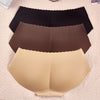 Seamless push-up butt lifter panties – Lace-trimmed shaping underwear