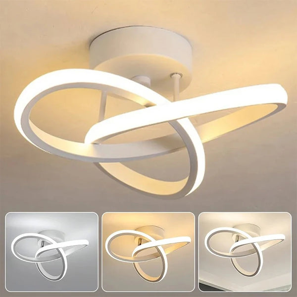 LED ceiling light 20W - Modern metal for versatile lighting