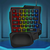 RGB gaming keyboard - ergonomic, USB wired, 35-key