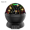 Nebula star projector for kids - 360 rotation, 12 colors
