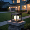 Solar LED lawn light: impermeabile, illuminazione esterna versatile