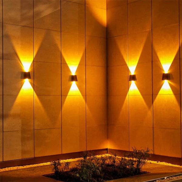 Solar LED lights: waterproof, outdoor garden decor lamp