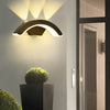 Waterproof outdoor wall light for garden, IP66 LED sconce
