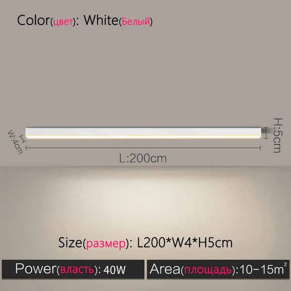 LED ceiling lamp - minimalist design for home & office