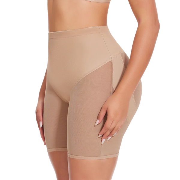 High-waist breathable butt-lifting shaping shorts