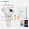 LED kids projector night light: astronaut galaxy design
