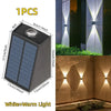 Solar LED lights: waterproof, outdoor garden decor lamp