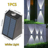 Solar LED lights: waterproof, outdoor garden decor lamp