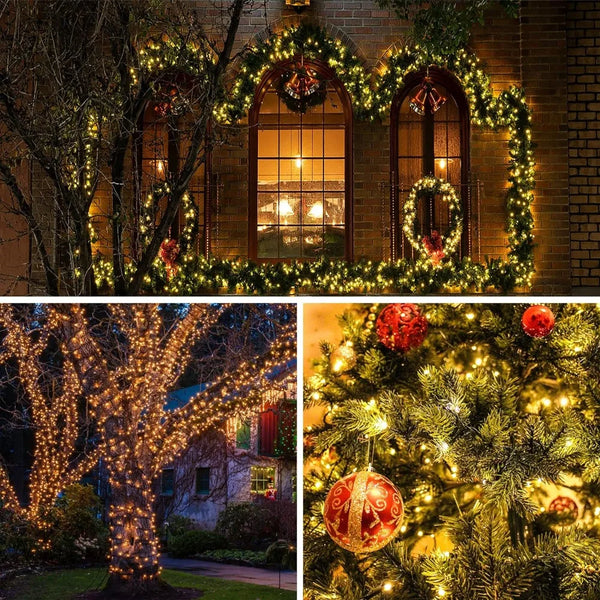 Solar fairy lights: waterproof, 8 modes, outdoor use