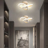 Plafonnier LED – design moderne en métal pour couloir