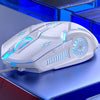 Gaming mouse wired - RGB, silent, 6-button, 3200 DPI