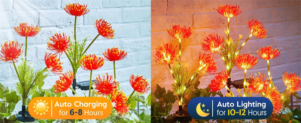 Lampes de jardin LED solaires : étanches, lampes décoratives pour aménagement paysager