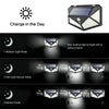 Solar LED garden light: waterproof, motion sensor