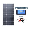 3000 W Pannello solare monocristallino ad alta efficienza – Power bank resistente e impermeabile