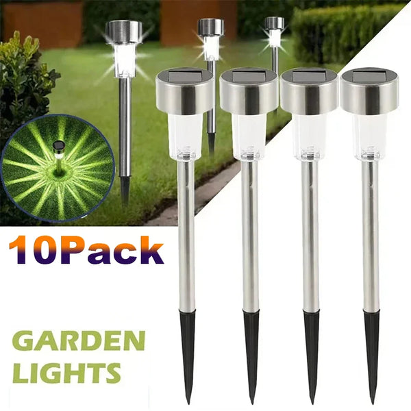Solar garden lights: Impermeabili, illuminazione LED per percorsi paesaggistici