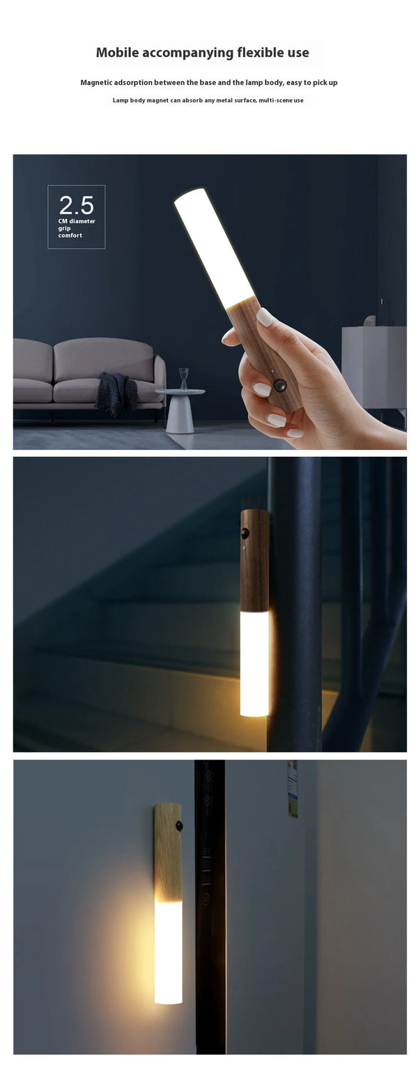 Motion sensor LED light - USB rechargeable for corridor/porch